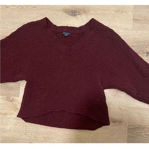 American Eagle cropped sweater